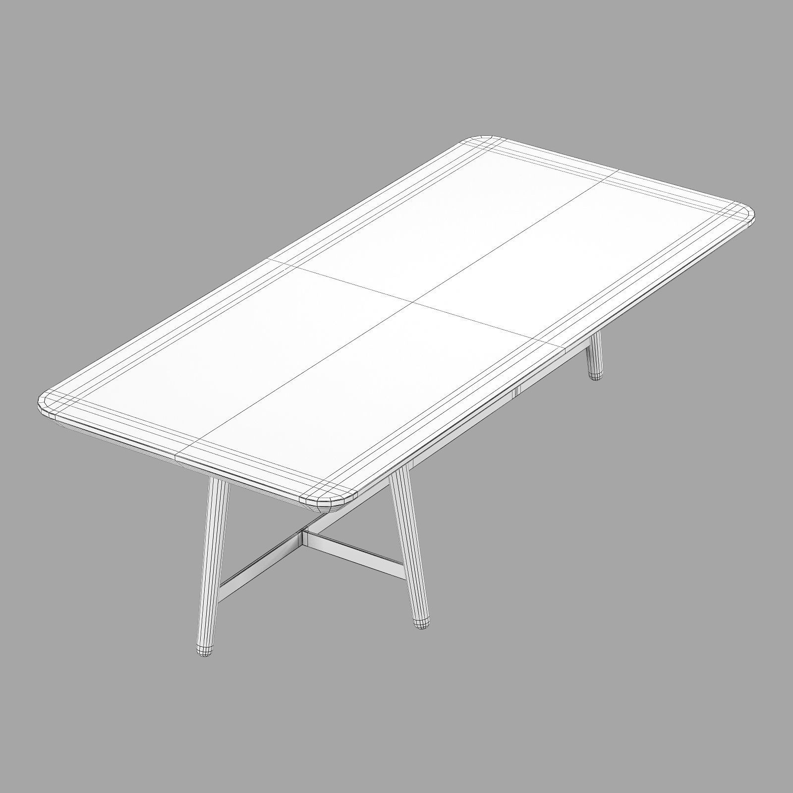 roche bobois octet cocktail table 3D model_9