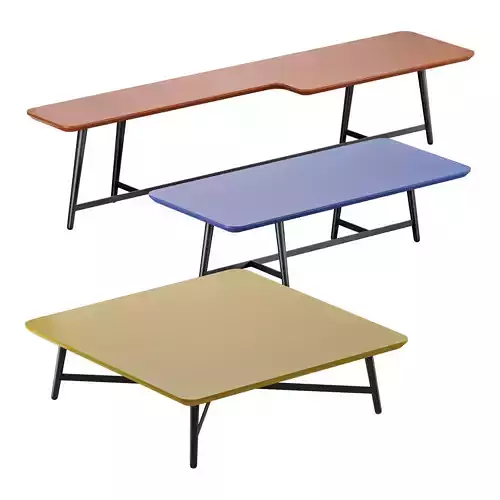 roche bobois octet cocktail table