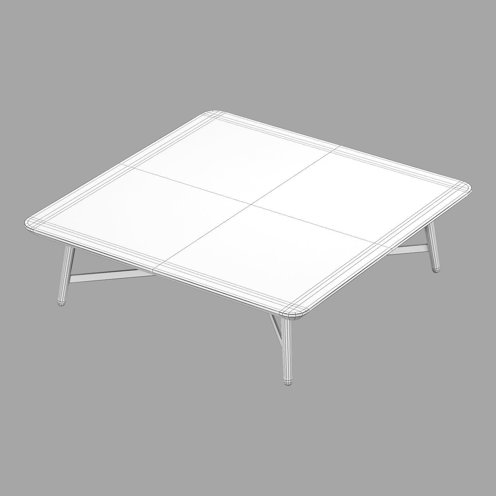 roche bobois octet cocktail table 3D model_8