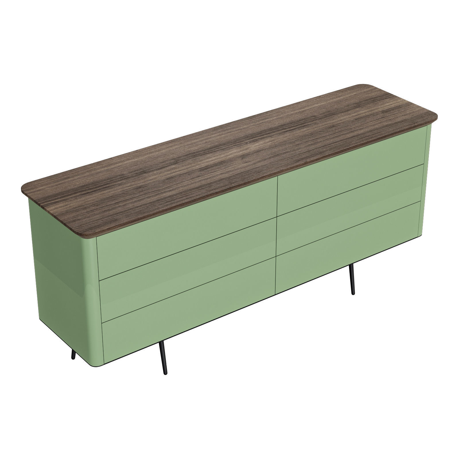 roche bobois octet dresser 3D model_2
