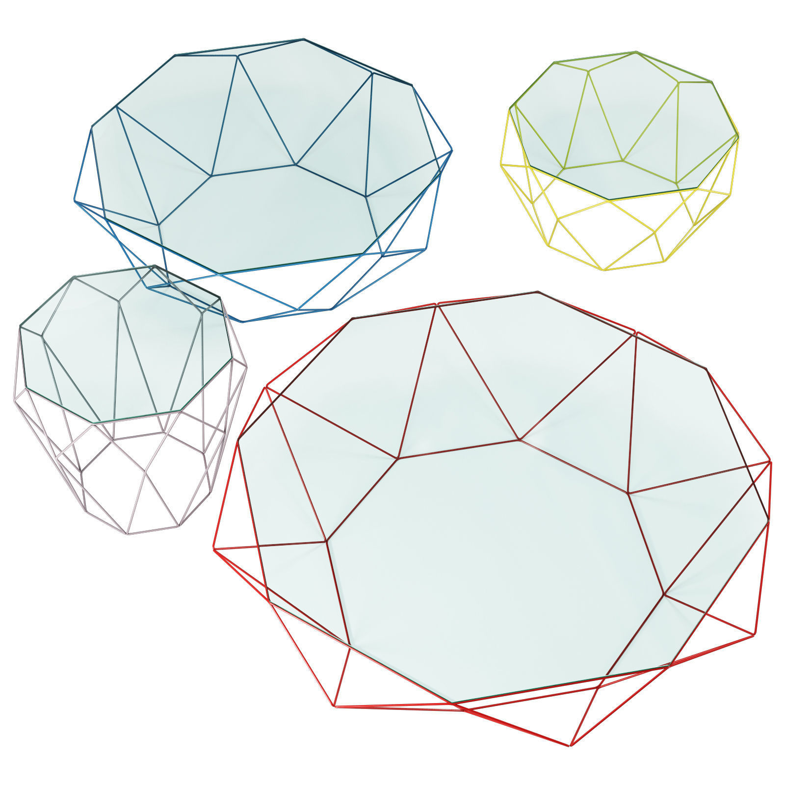 roche bobois precious cocktail table 3D model_3