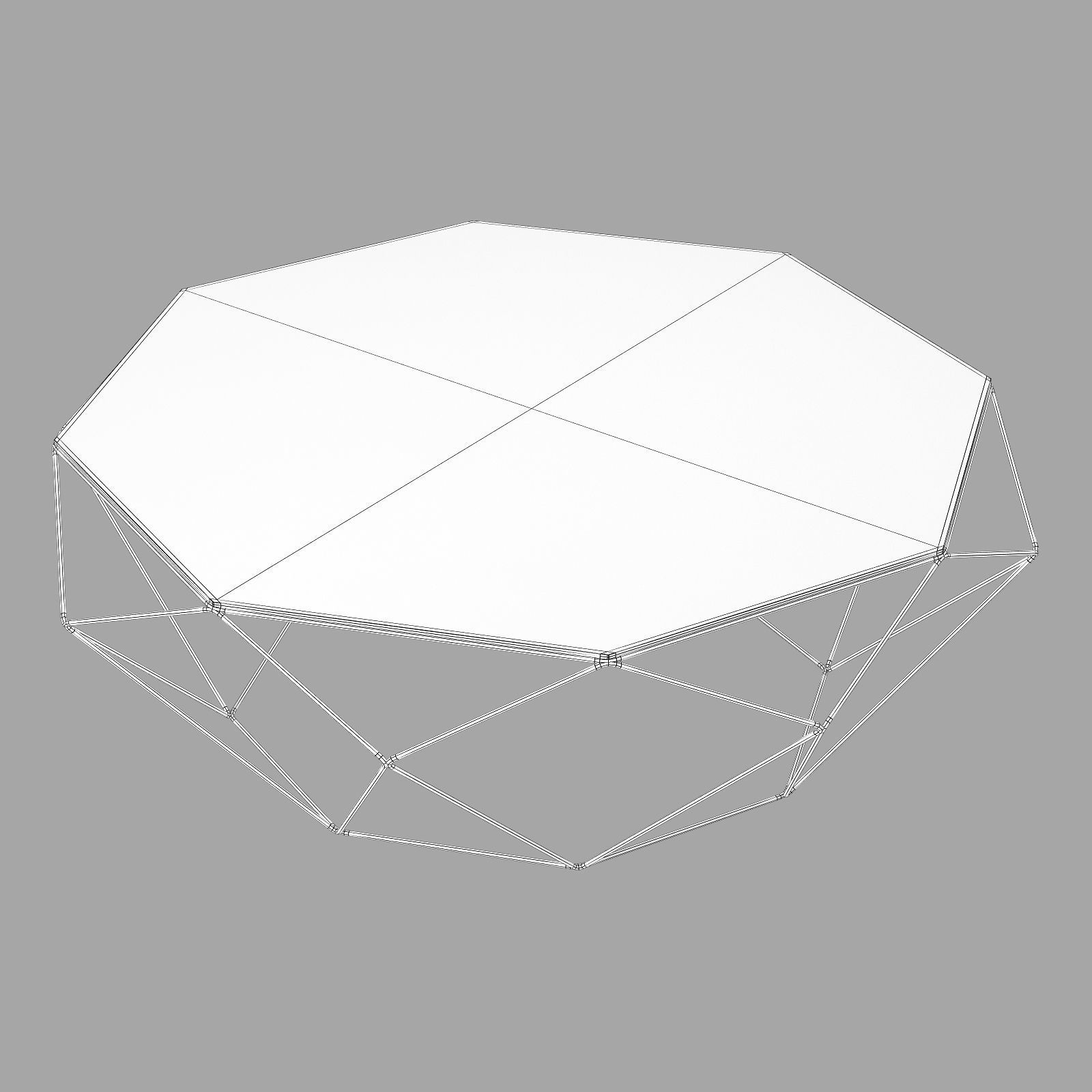 roche bobois precious cocktail table 3D model_9