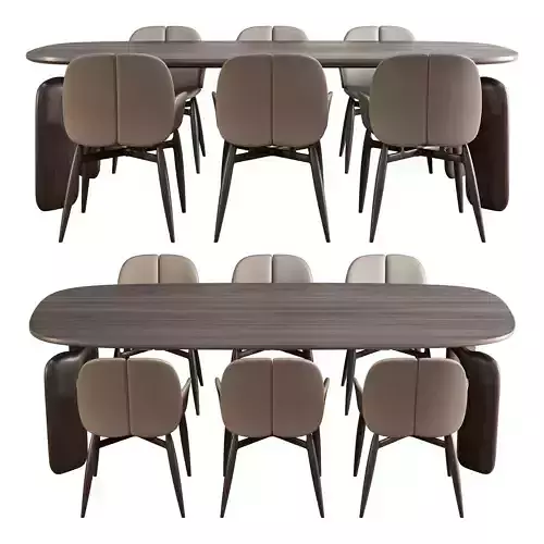 roche bobois pulp dining set 1