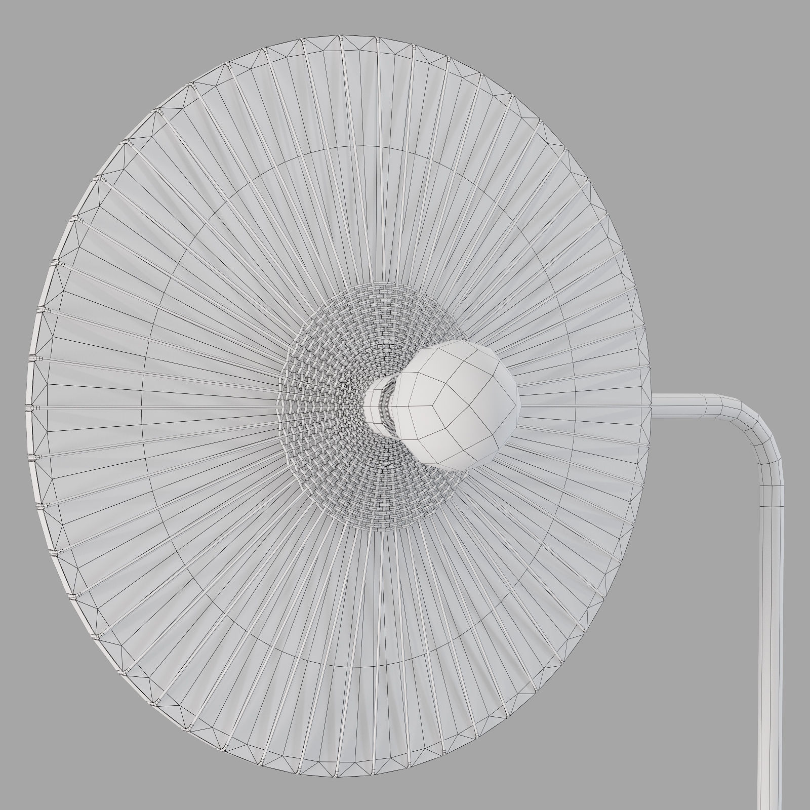 roche bobois rays floor light 3D model_6