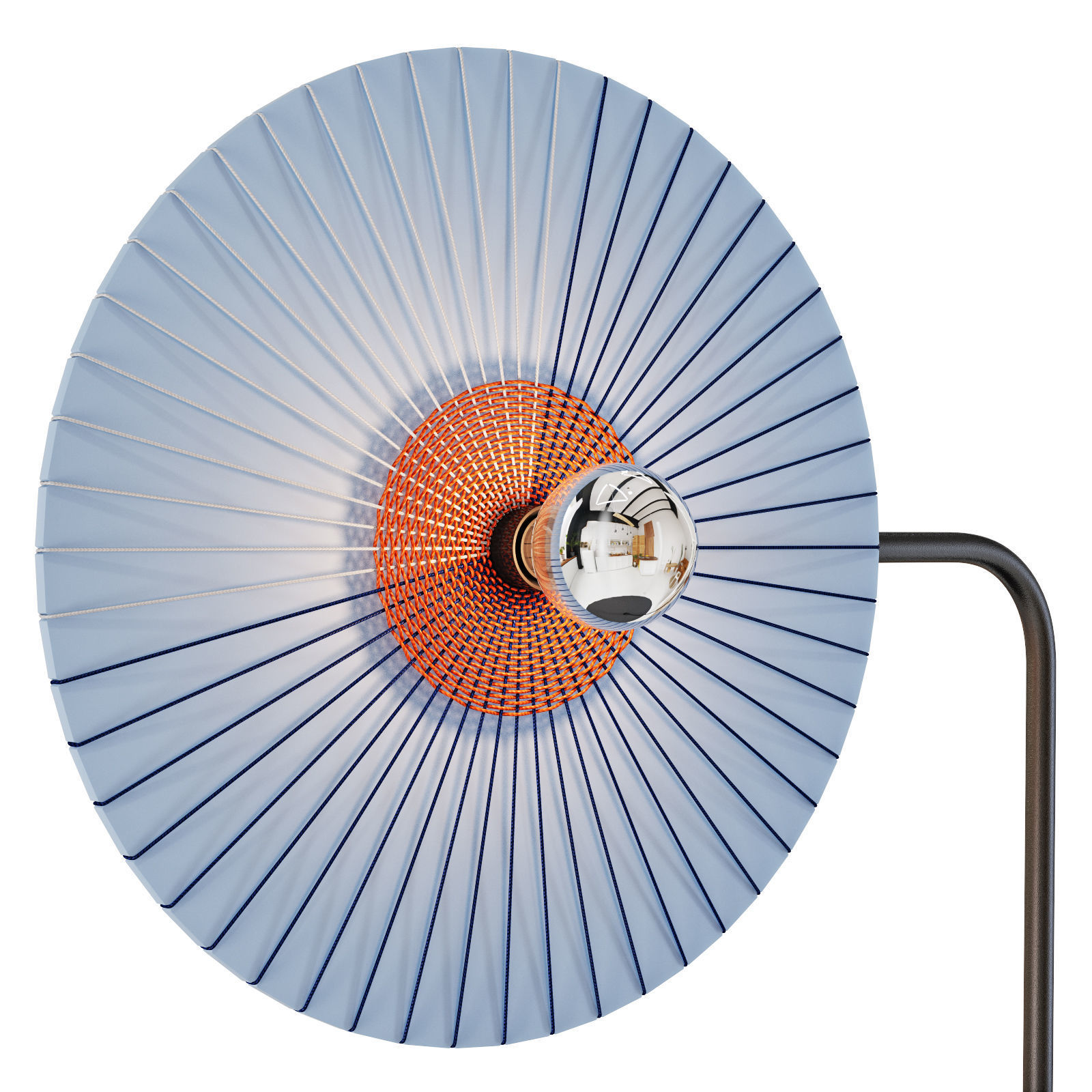 roche bobois rays floor light 3D model_3