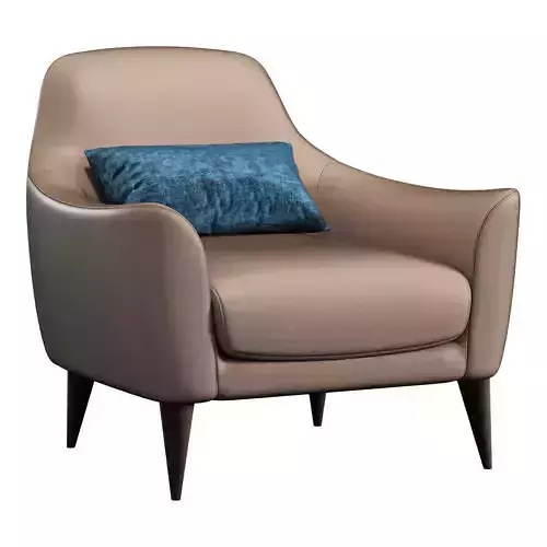 roche bobois rondo armchair 3D model