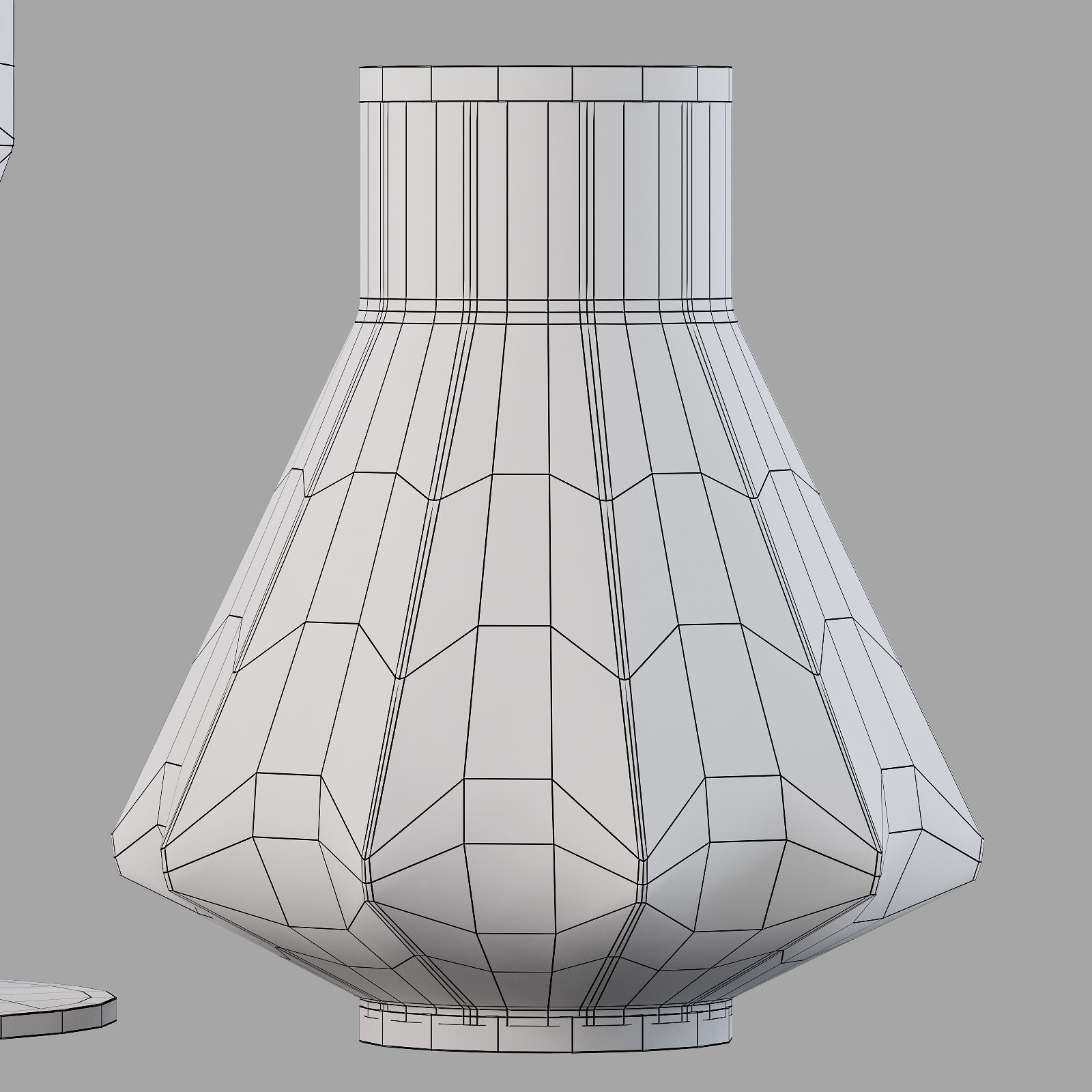 roche bobois serena floor lamp 3D model_4