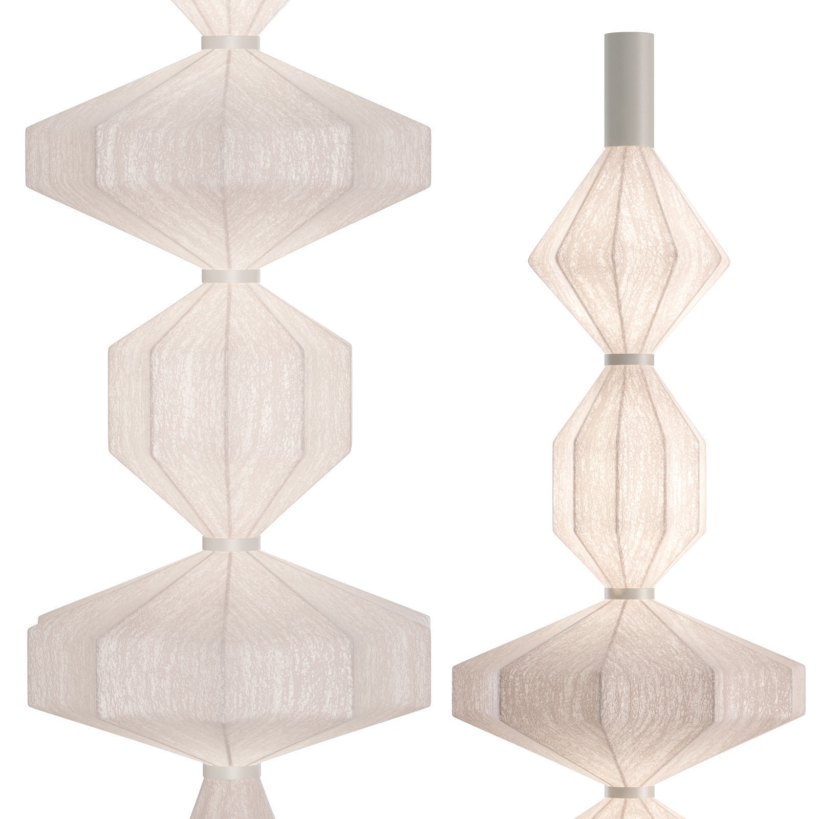 roche bobois serena floor lamp 3D model_2