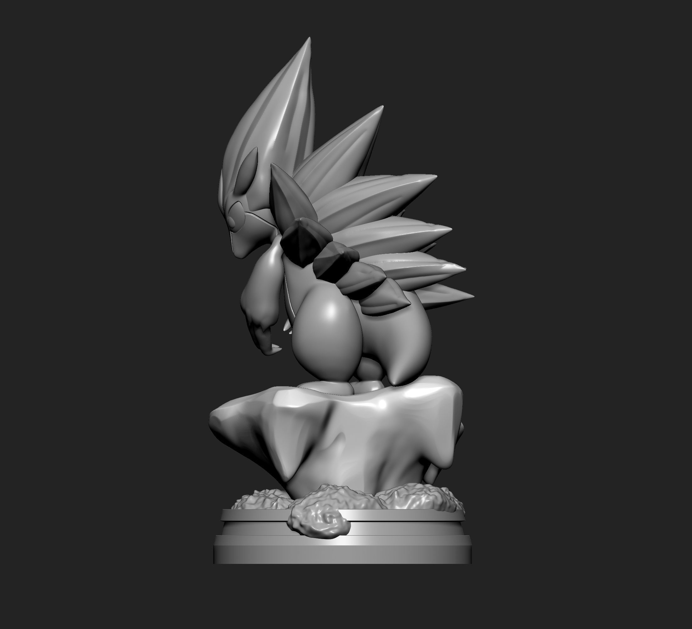 Pokemon - Alolan Sandslash Figure 3D print model_3