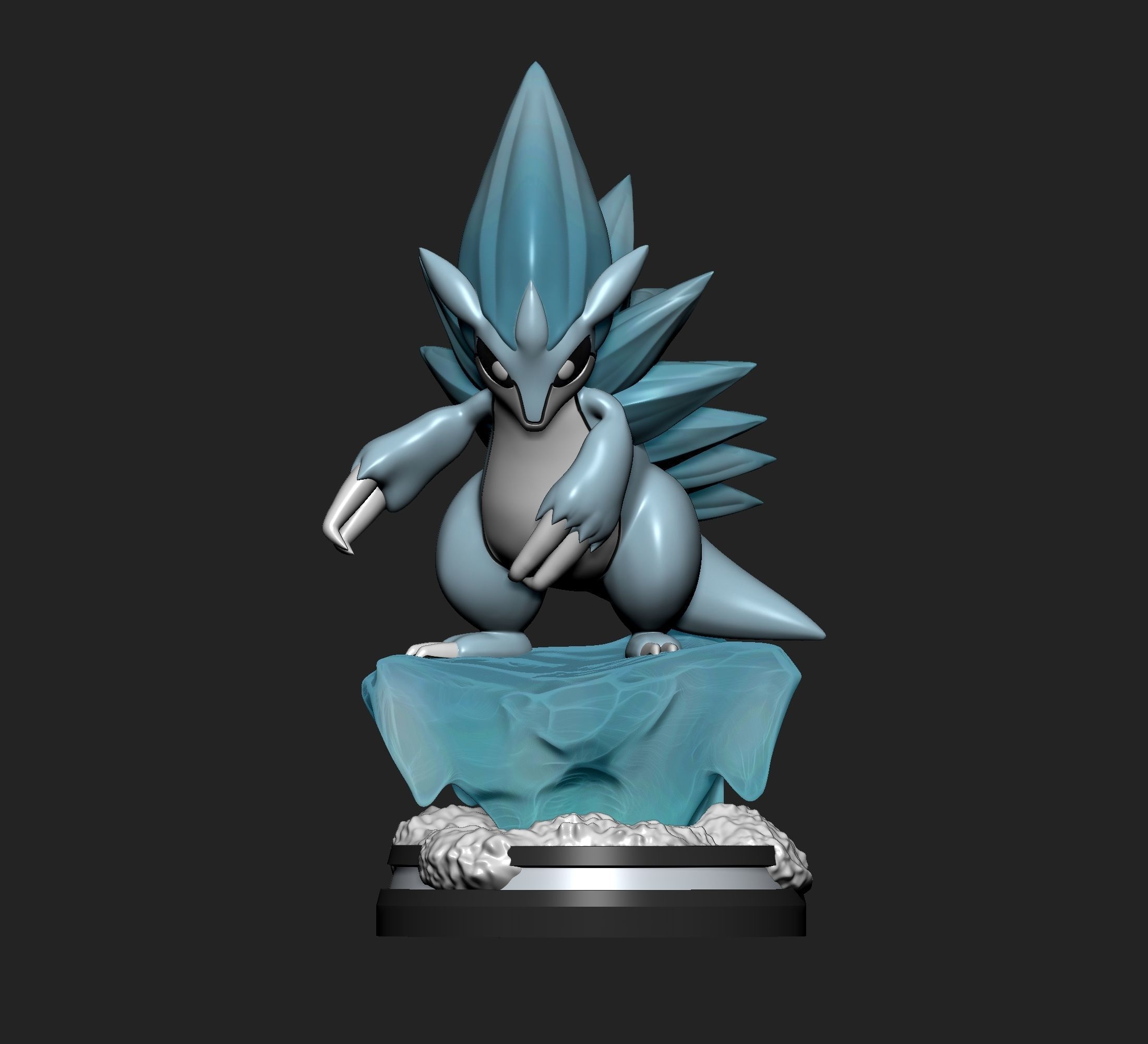 Pokemon - Alolan Sandslash Figure 3D print model_1