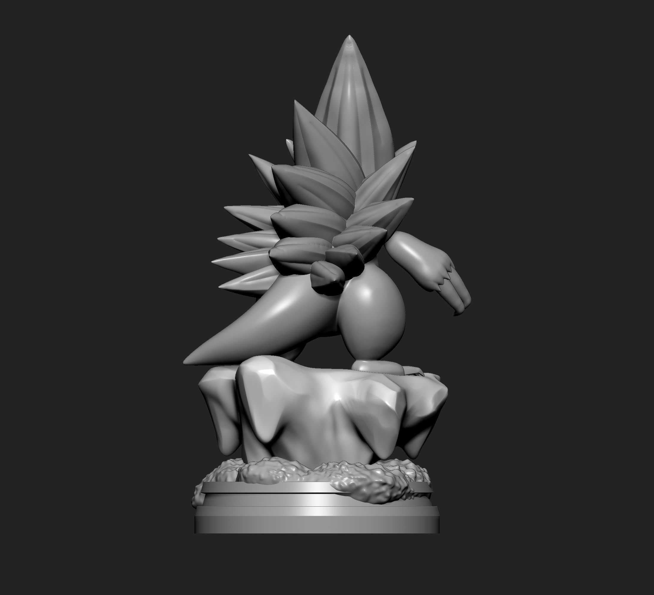 Pokemon - Alolan Sandslash Figure 3D print model_6