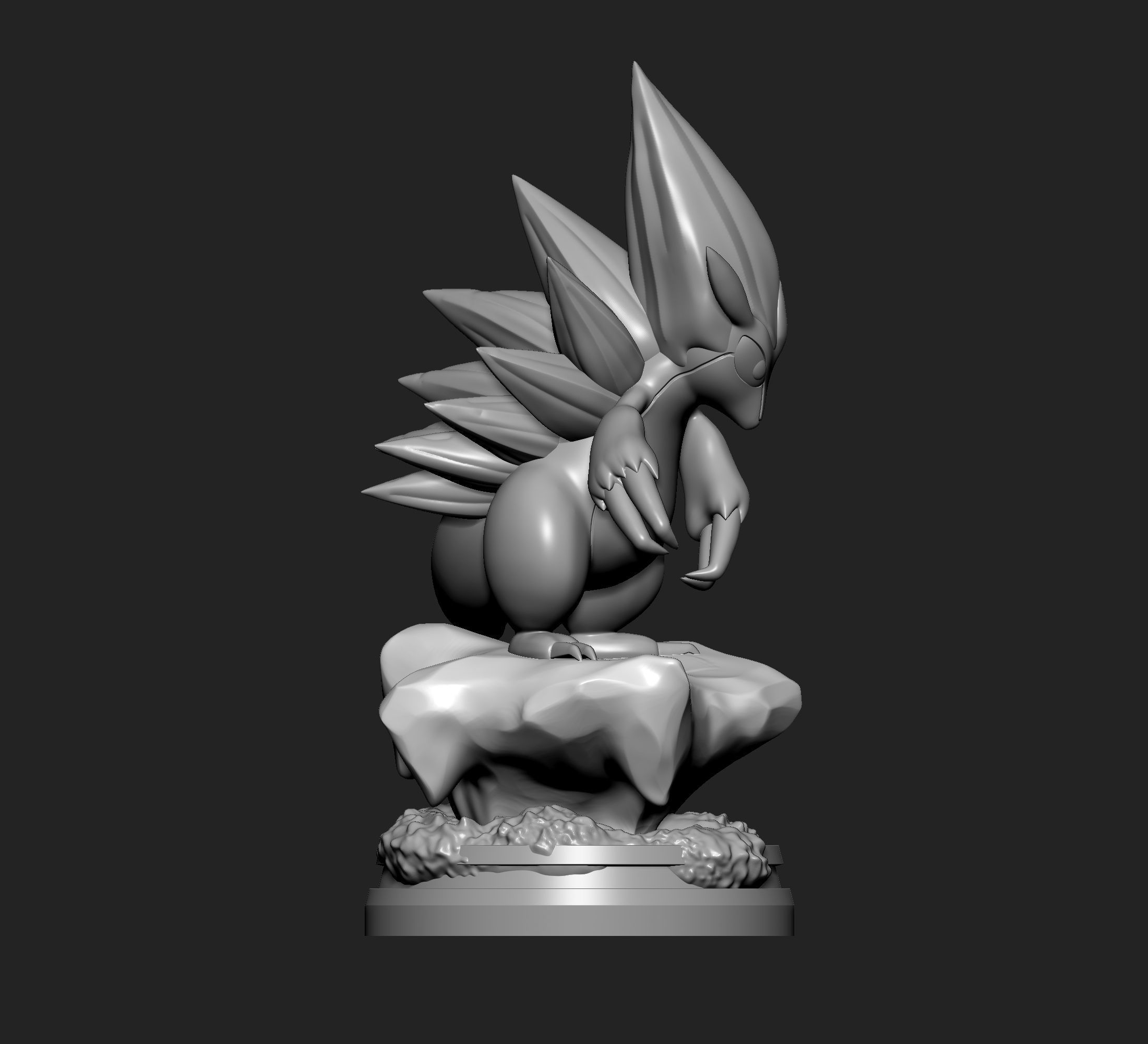 Pokemon - Alolan Sandslash Figure 3D print model_7