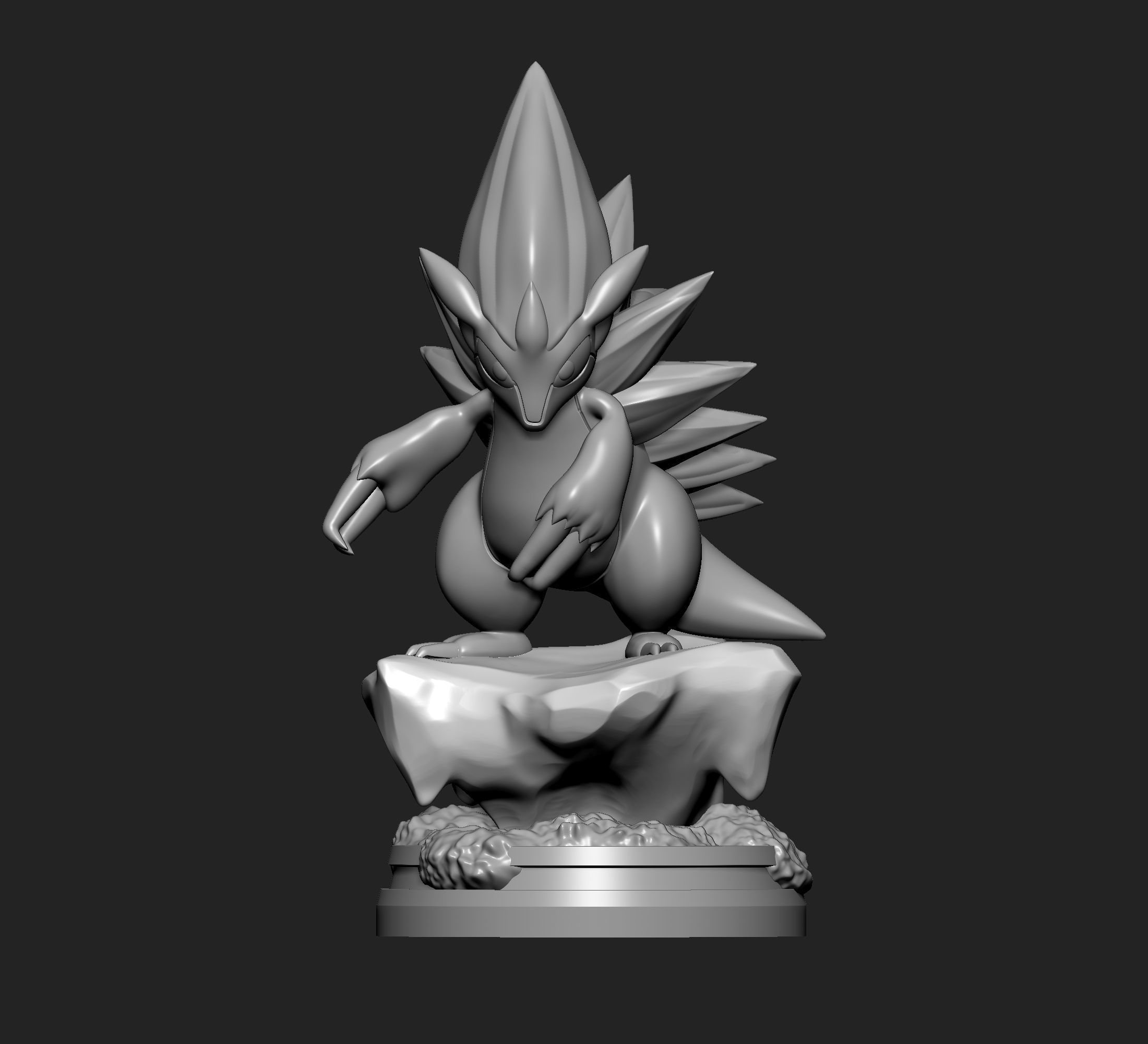 Pokemon - Alolan Sandslash Figure 3D print model_2