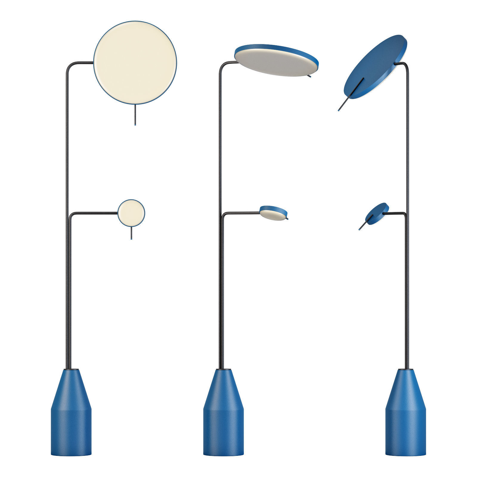 roche bobois vis a vis 3D model_2