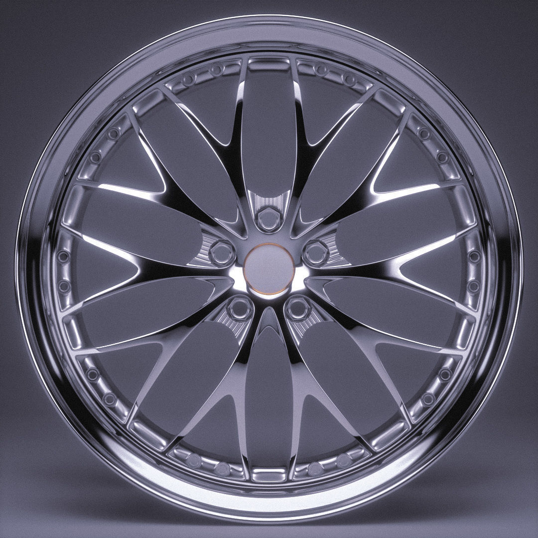 Work Bersaglio Mesh 2 3D model_2