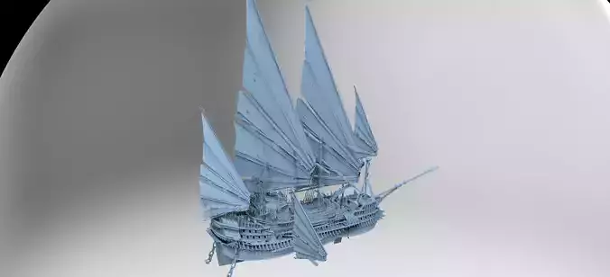 Khan Ocean Battleship chain version 3D