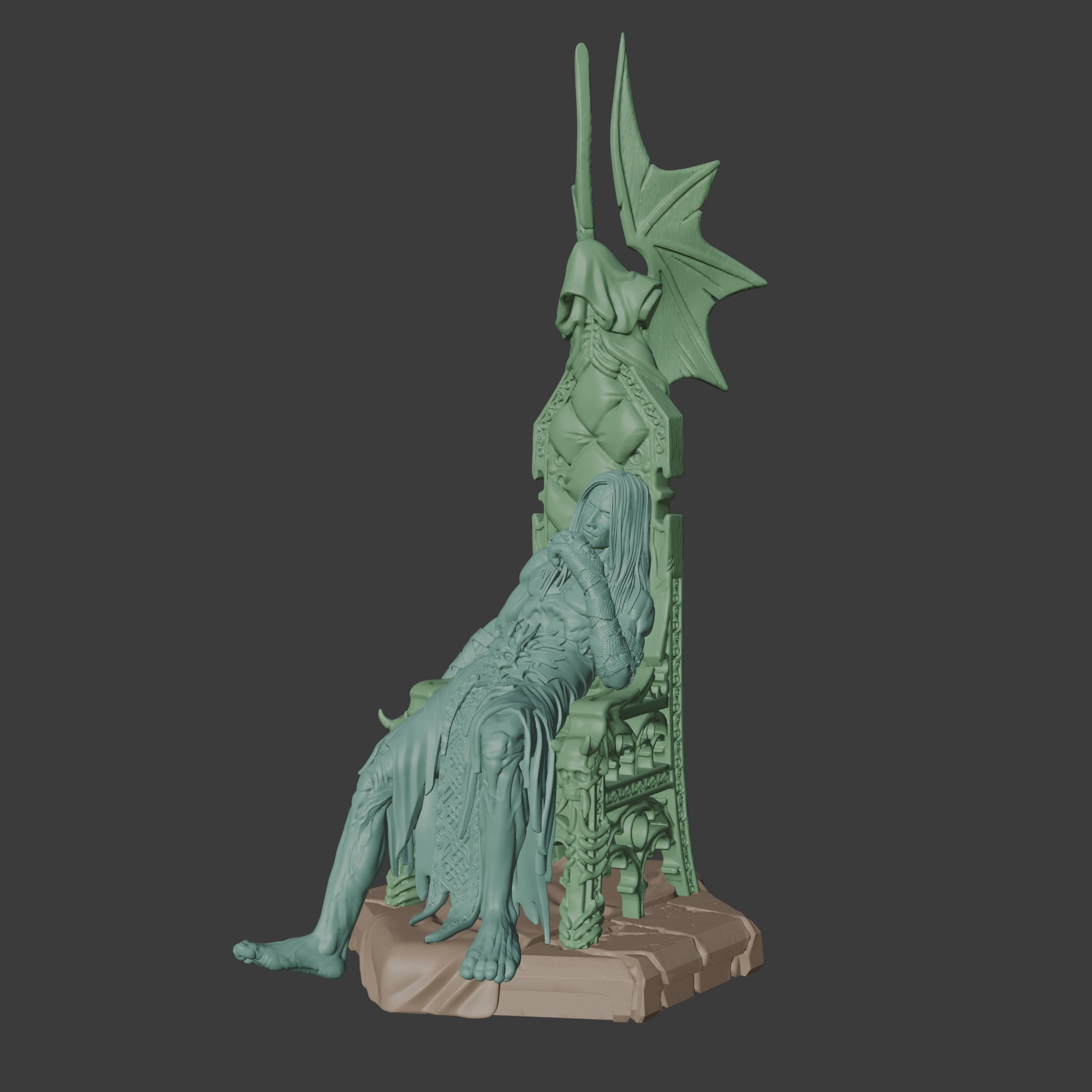 Dracula 3D print model_1