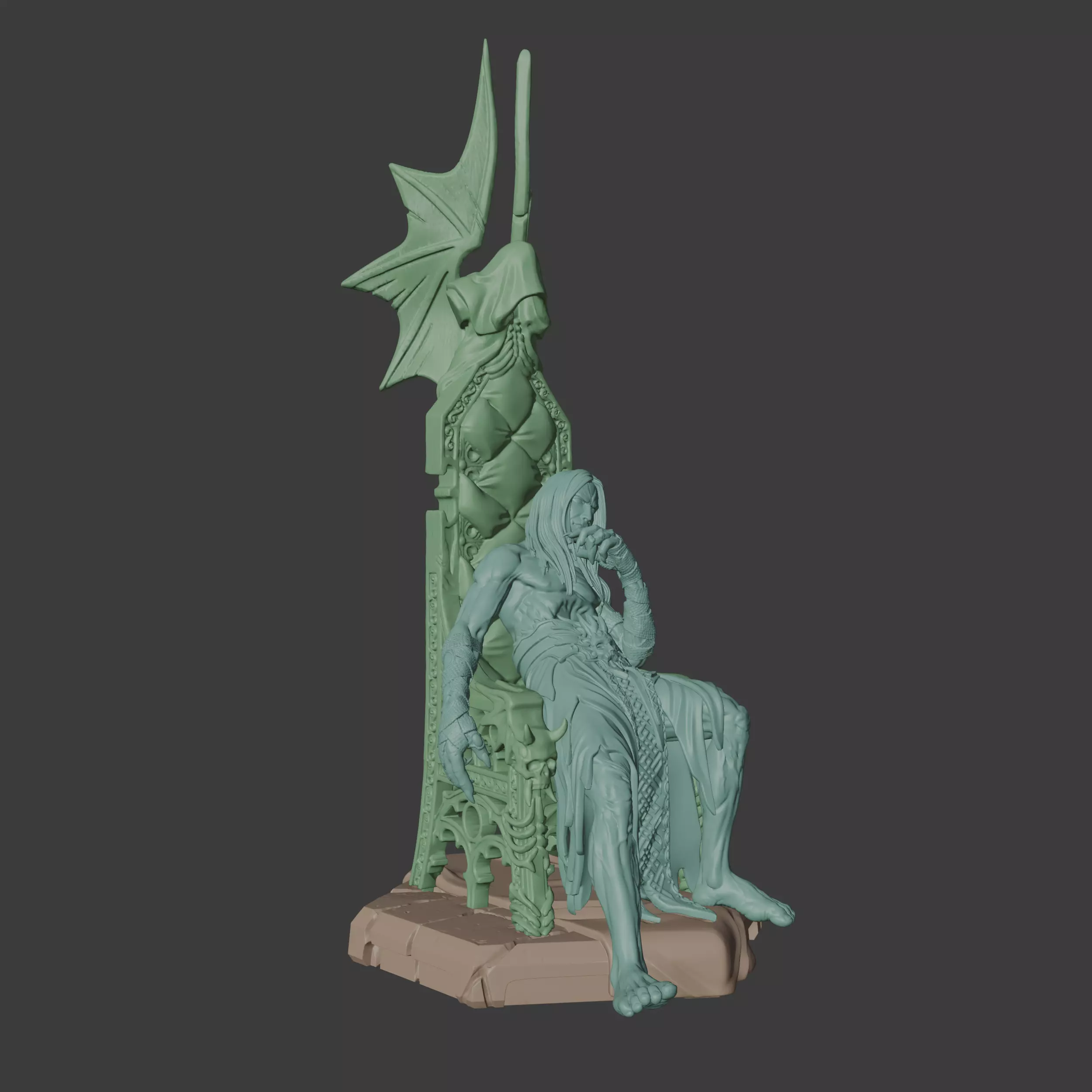 Dracula 3D print model_0