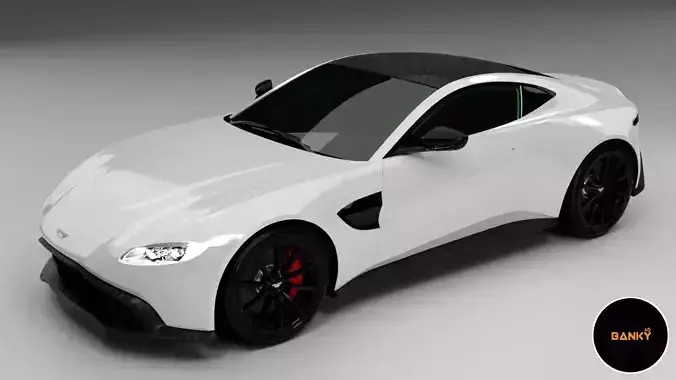 Aston Martin Vantage 3D model