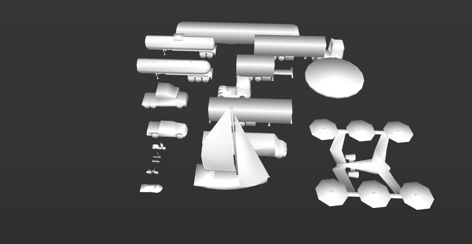 Car Concept Model 2 - Library Car 3D print model 3D print model_5