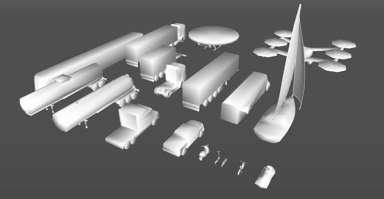 Car Concept Model 2 - Library Car 3D print model 3D print model_0