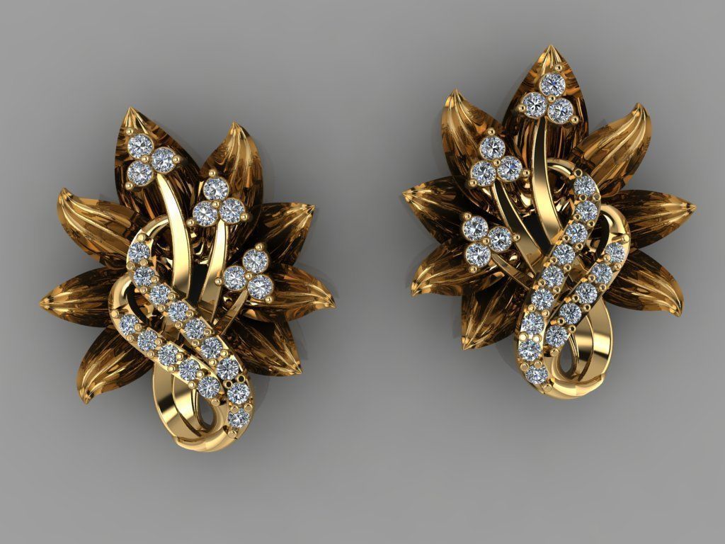 FASION EARING 3D model_3