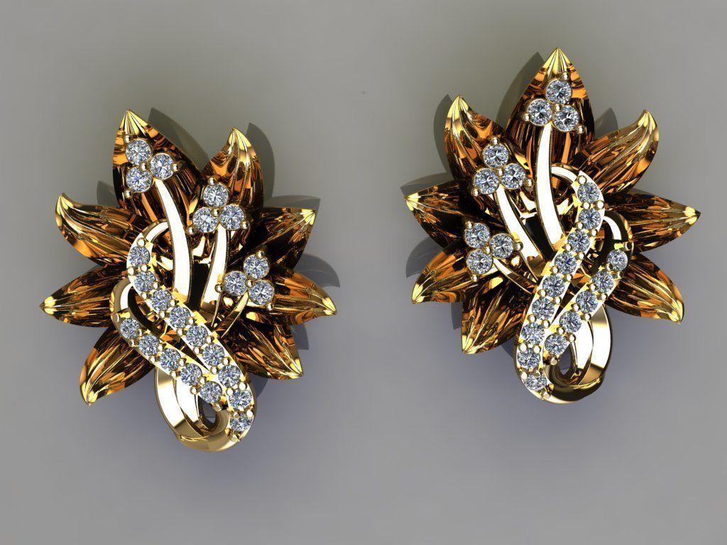 FASION EARING 3D model_2