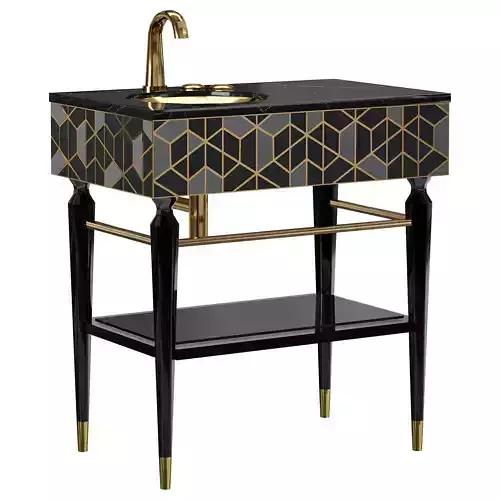 TORTOISE SINGLE WASHBASIN 