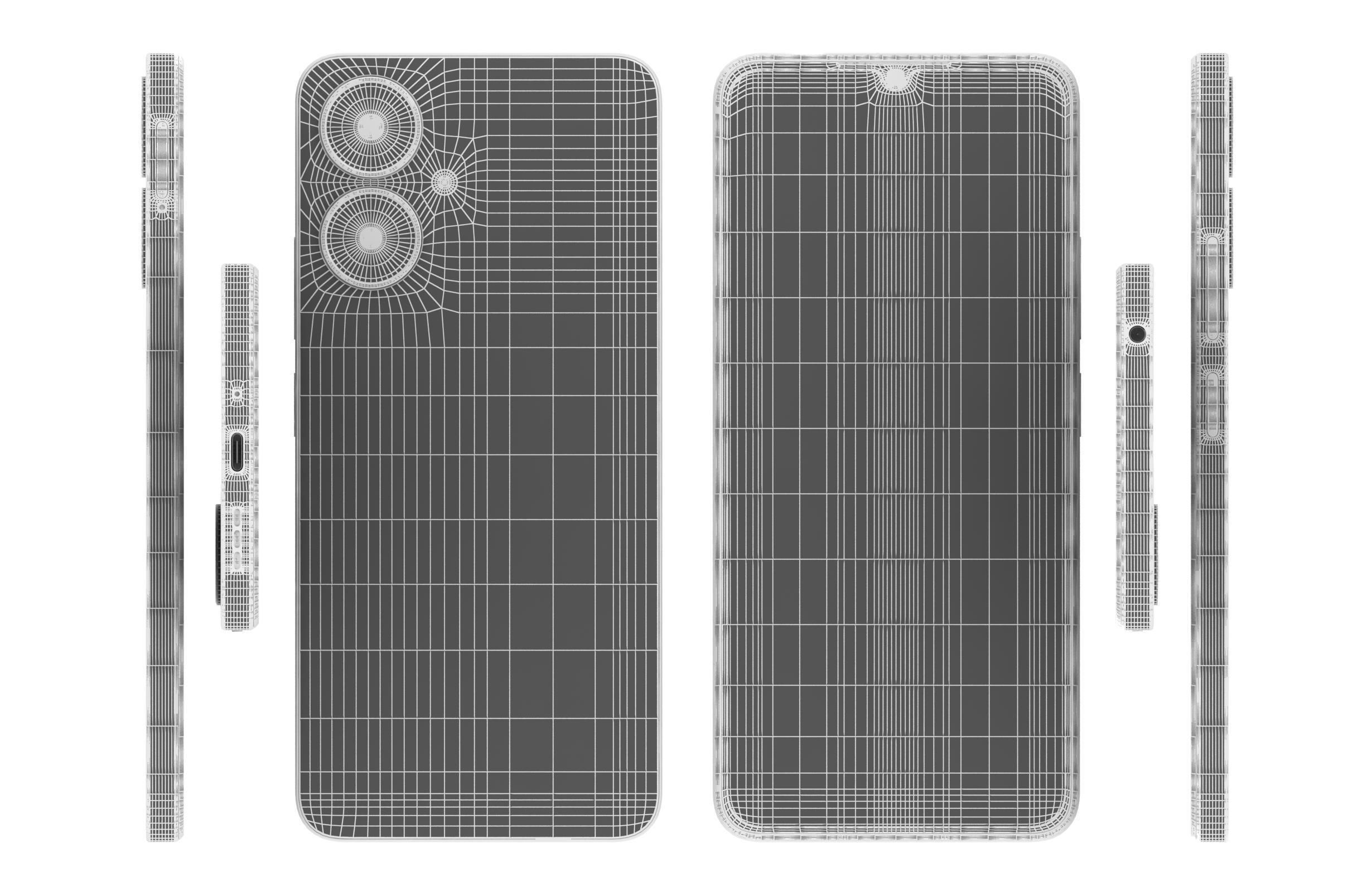 Xiaomi Poco M6 Black 3D model_16