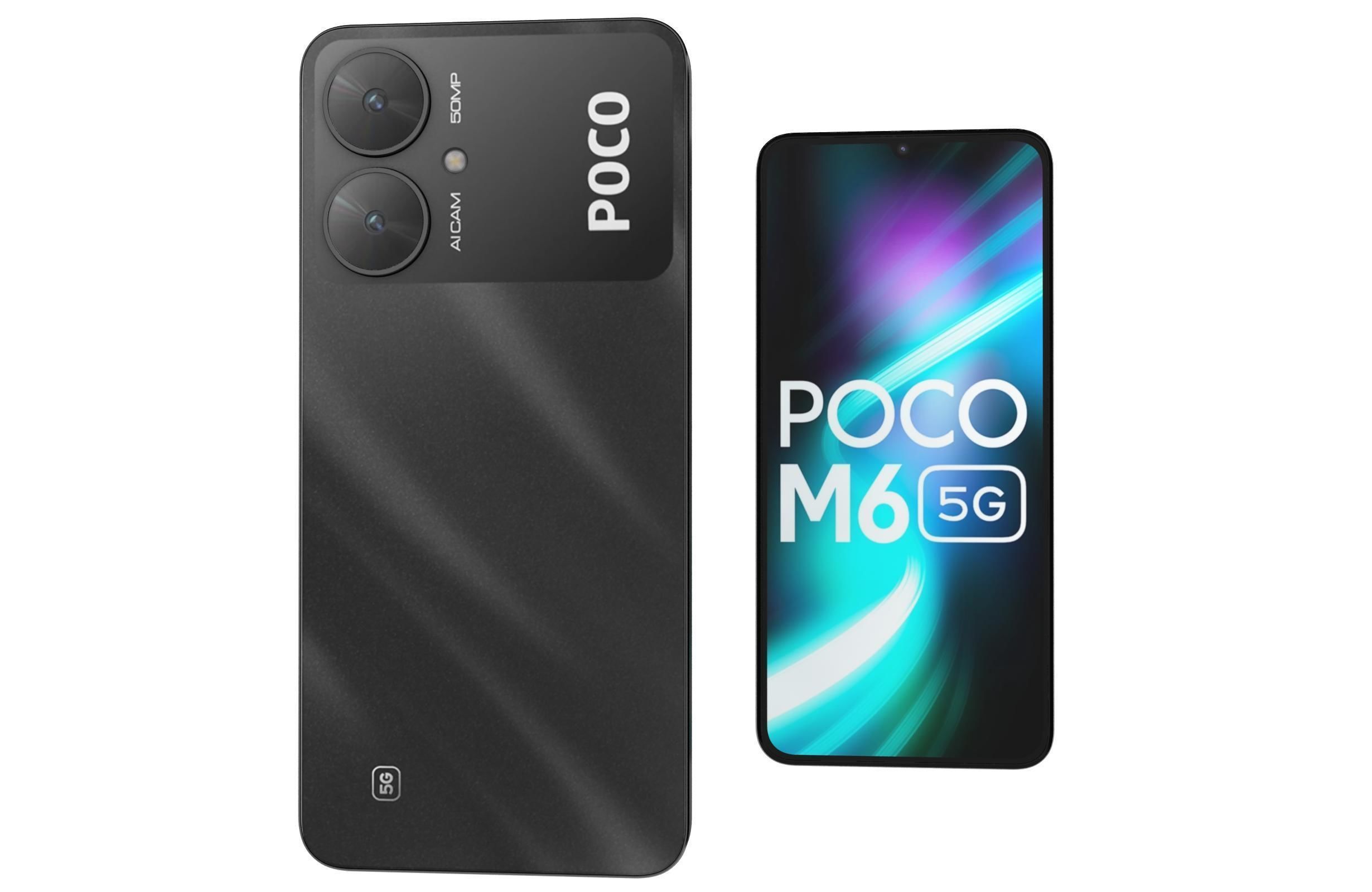 Xiaomi Poco M6 Black 3D model_7