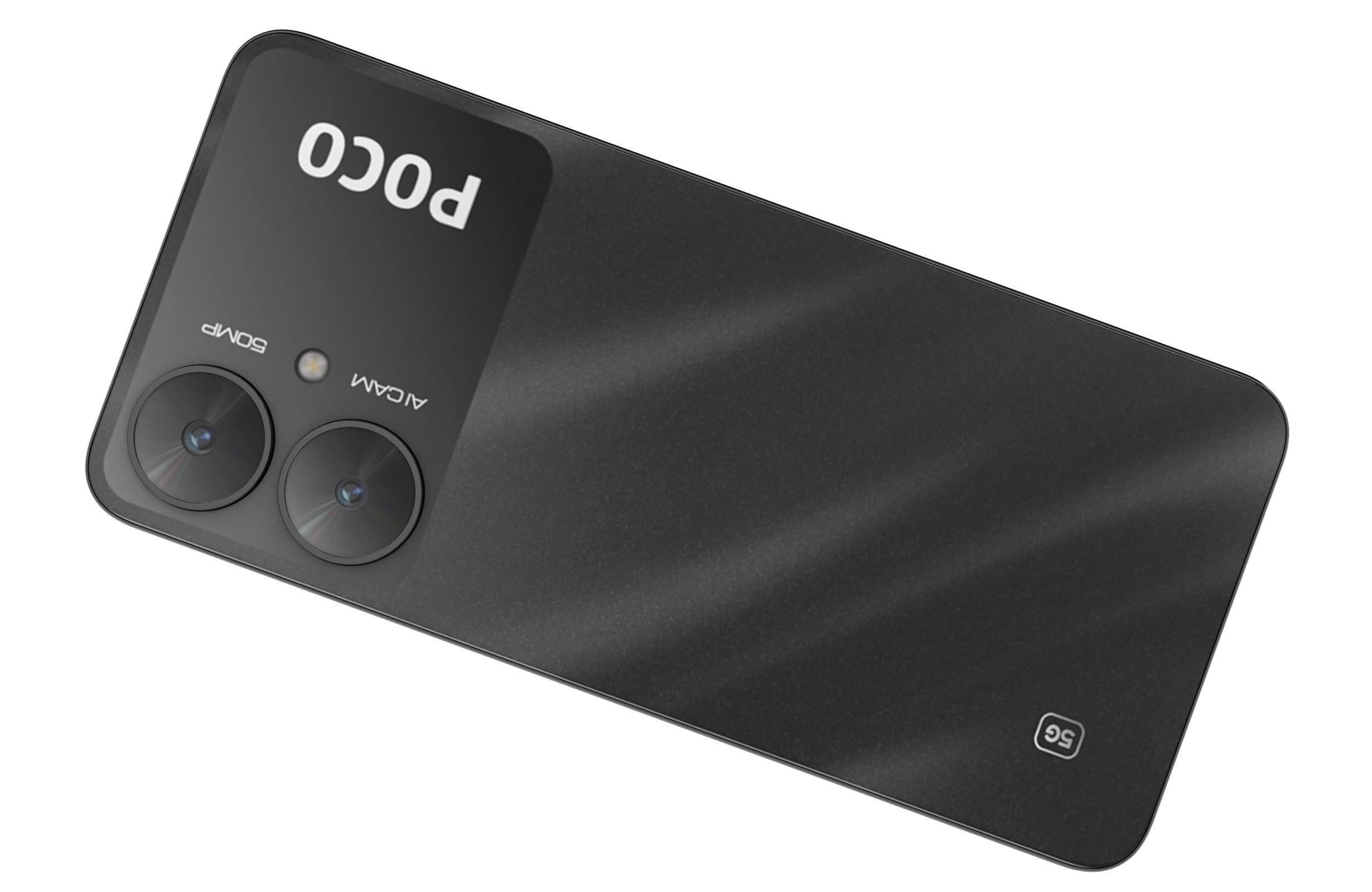 Xiaomi Poco M6 Black 3D model_11