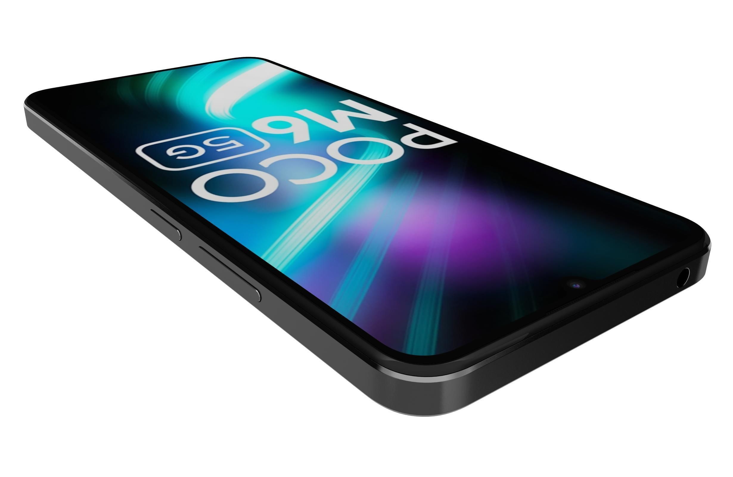 Xiaomi Poco M6 Black 3D model_13