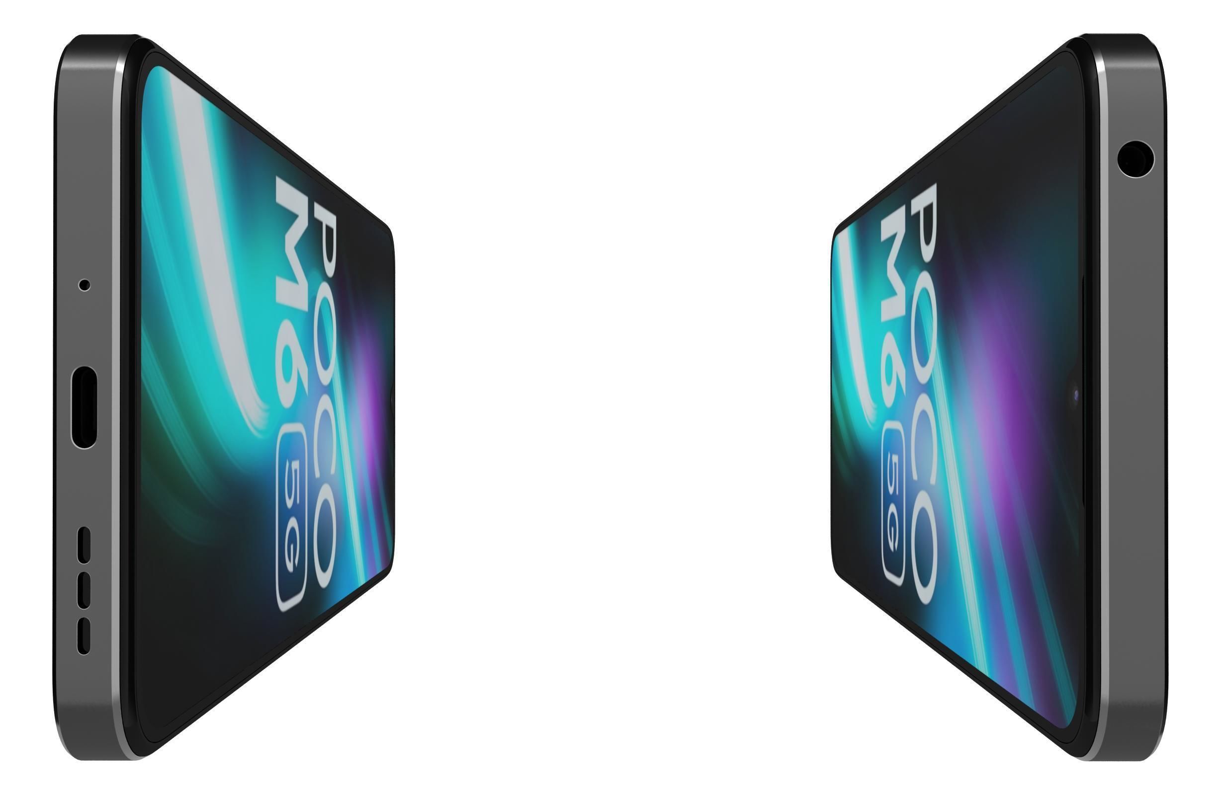 Xiaomi Poco M6 Black 3D model_8