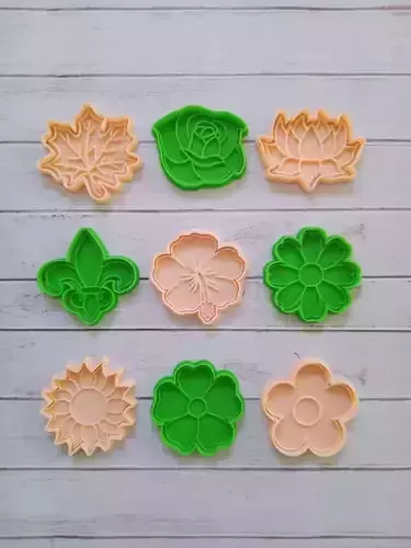 FLOR CORTANTE DE GALLETAS