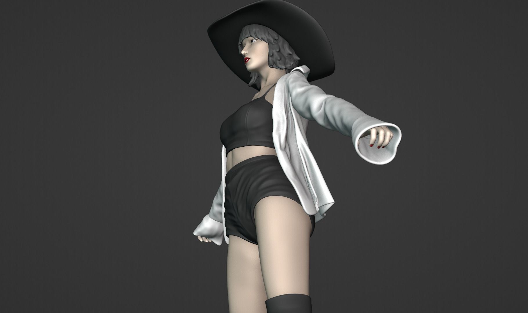 Momo Hirai From TWICE k-pop girl group 3D print model_11