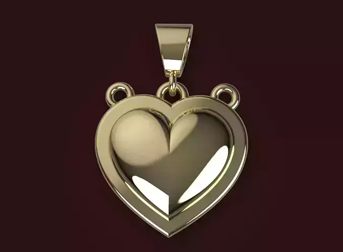 Heart pendant For Girls and Women