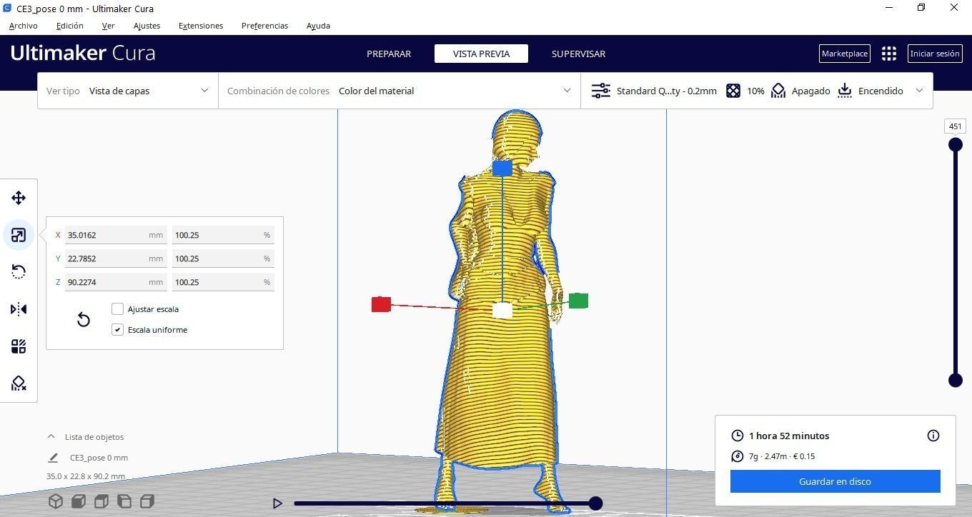 BAILARINA ESTILO ARABESCO 3D print model_4