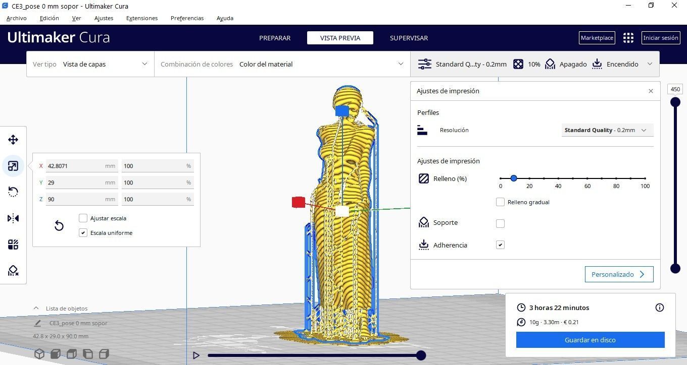 BAILARINA ESTILO ARABESCO 3D print model_3