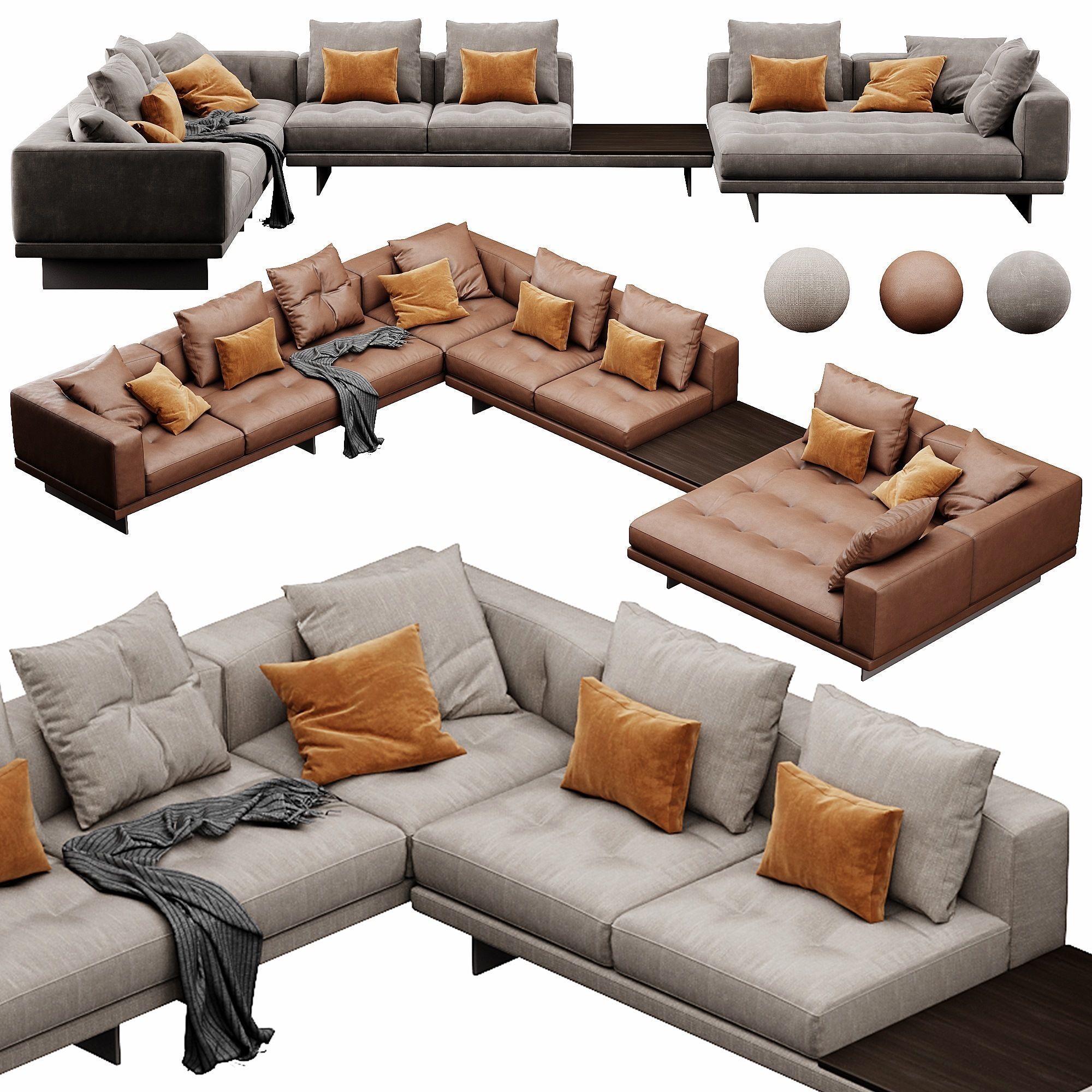 Dylan Sofaset 12 3D model_2
