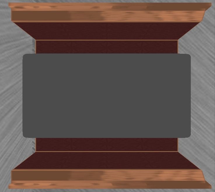 Booth Low-poly 3D model_19