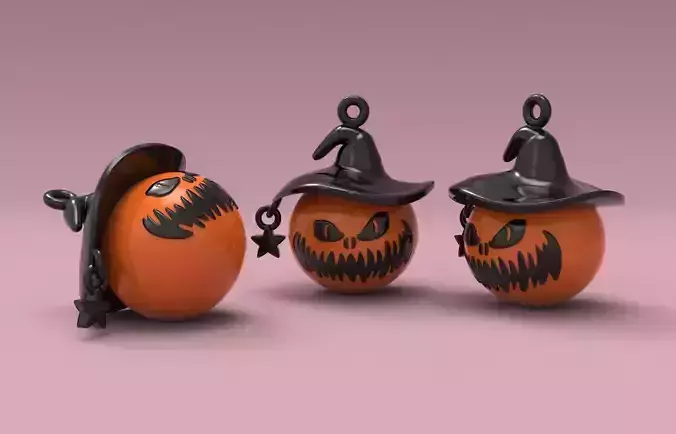 pumpkin pendant
