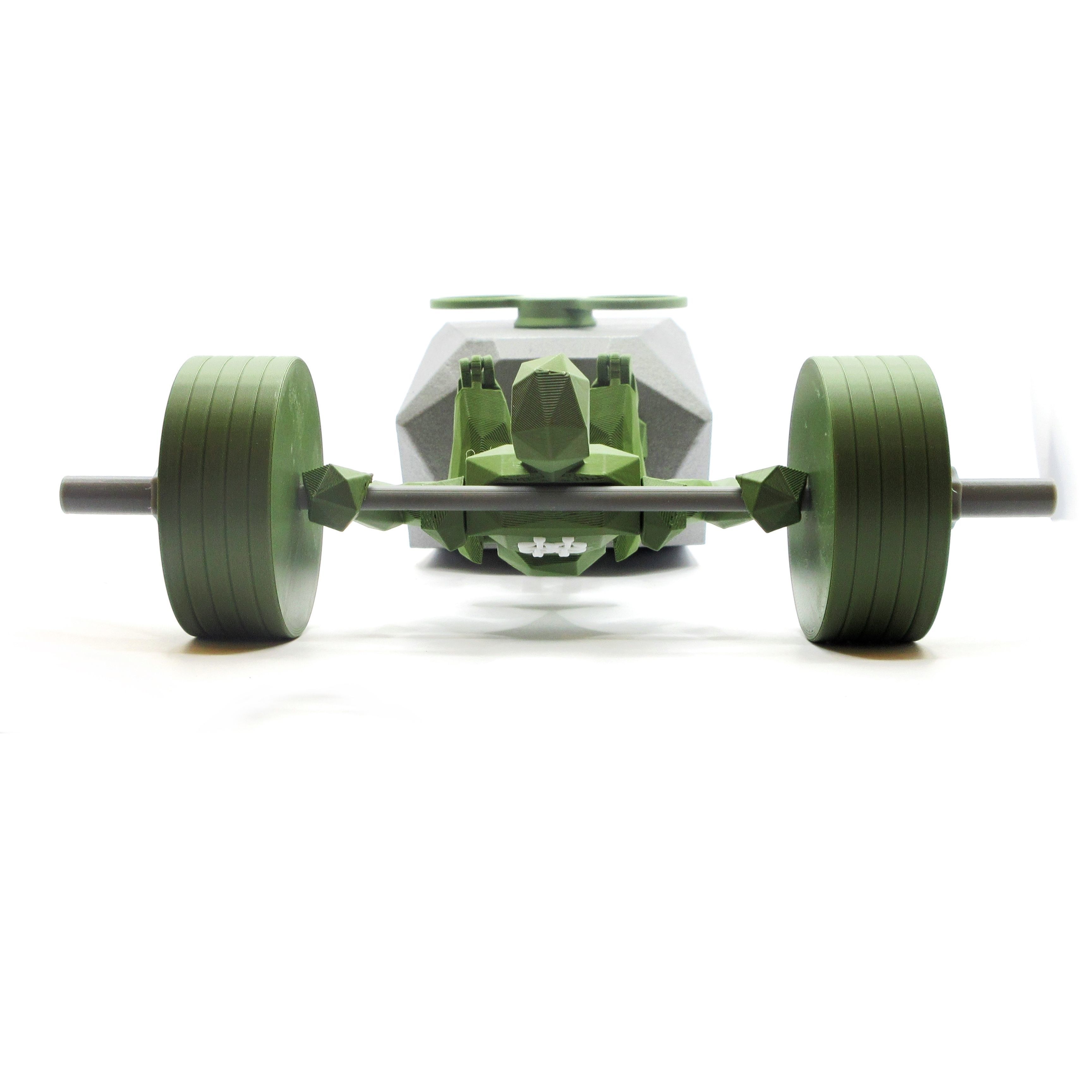 SQUAT AUTOMATA - GYM COLLECTION n1 3D print model_4