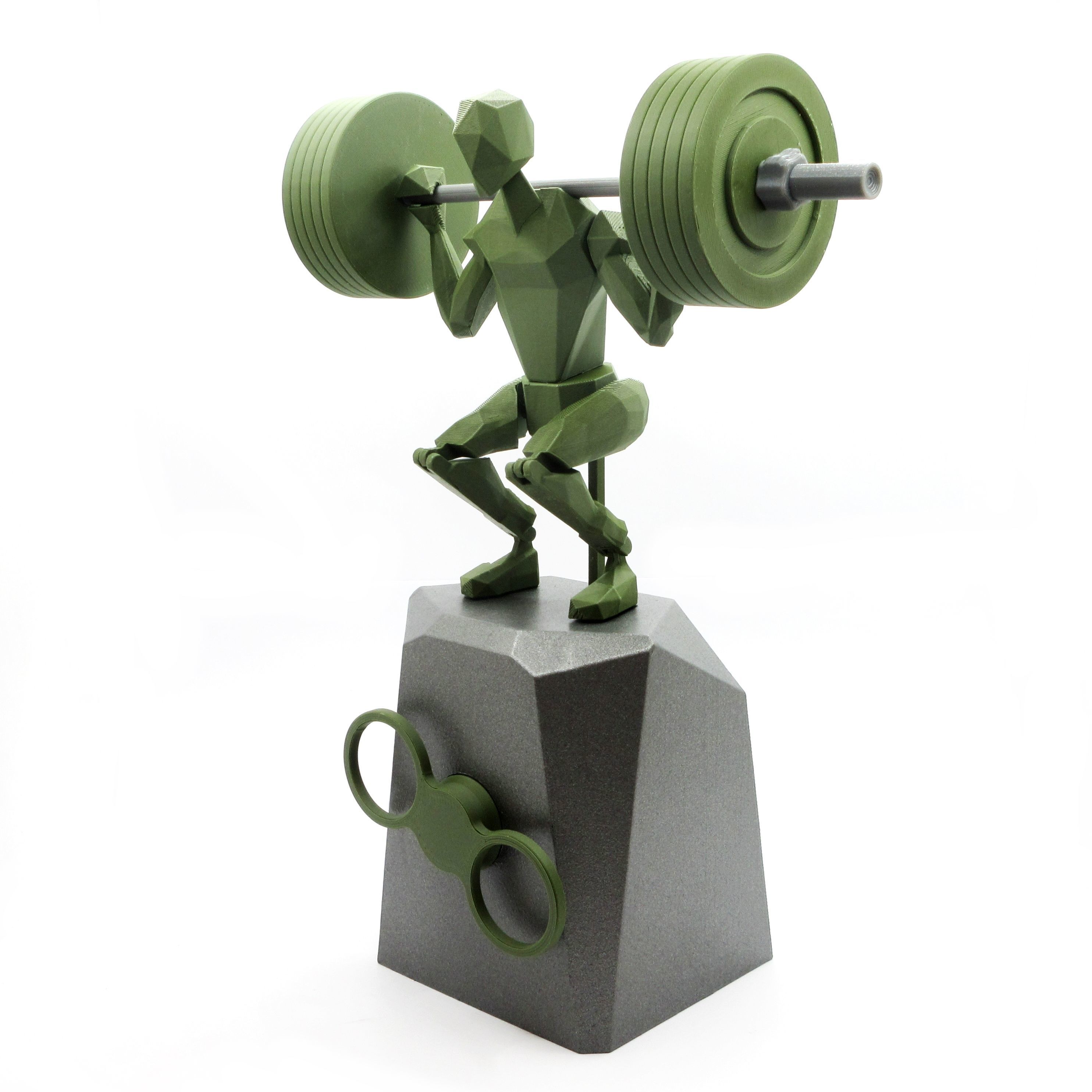 SQUAT AUTOMATA - GYM COLLECTION n1 3D print model_1