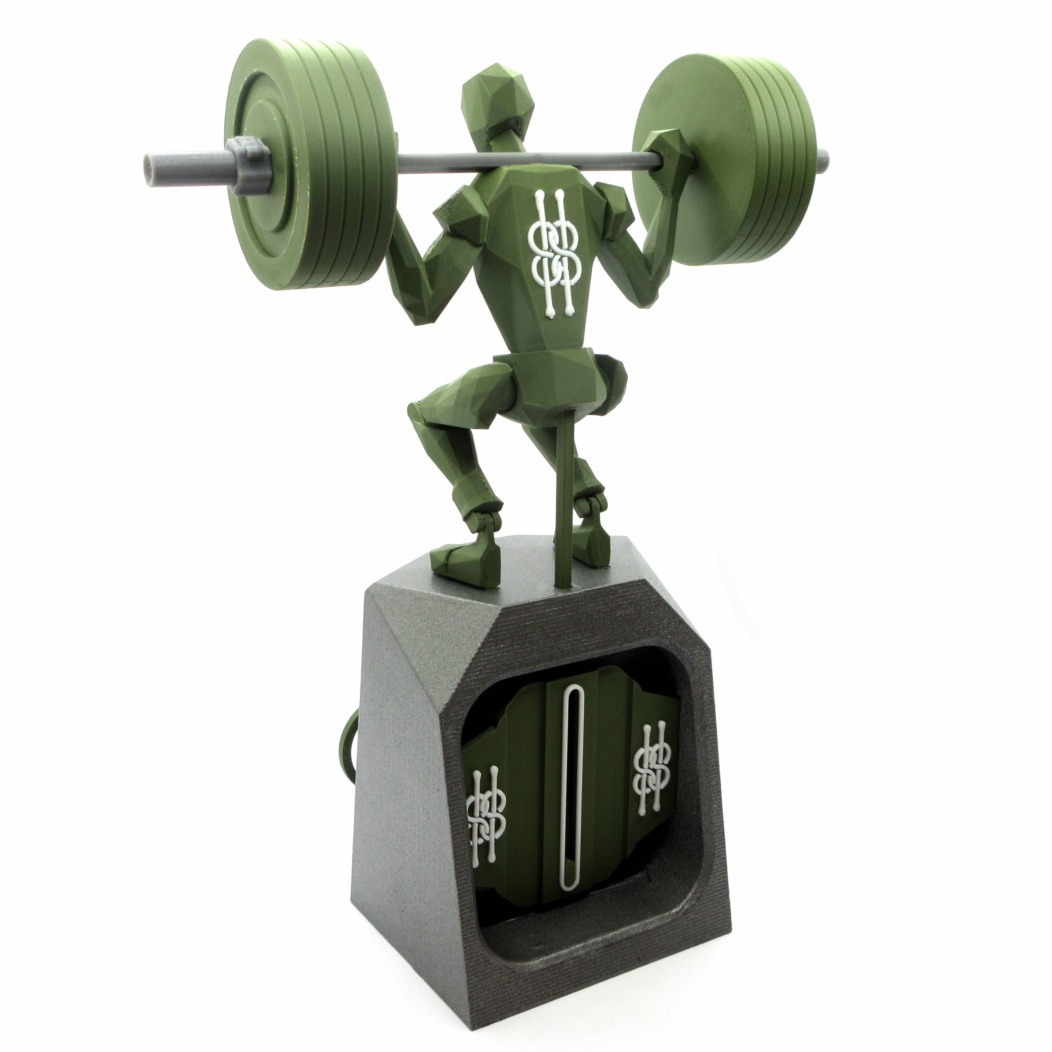 SQUAT AUTOMATA - GYM COLLECTION n1 3D print model_5