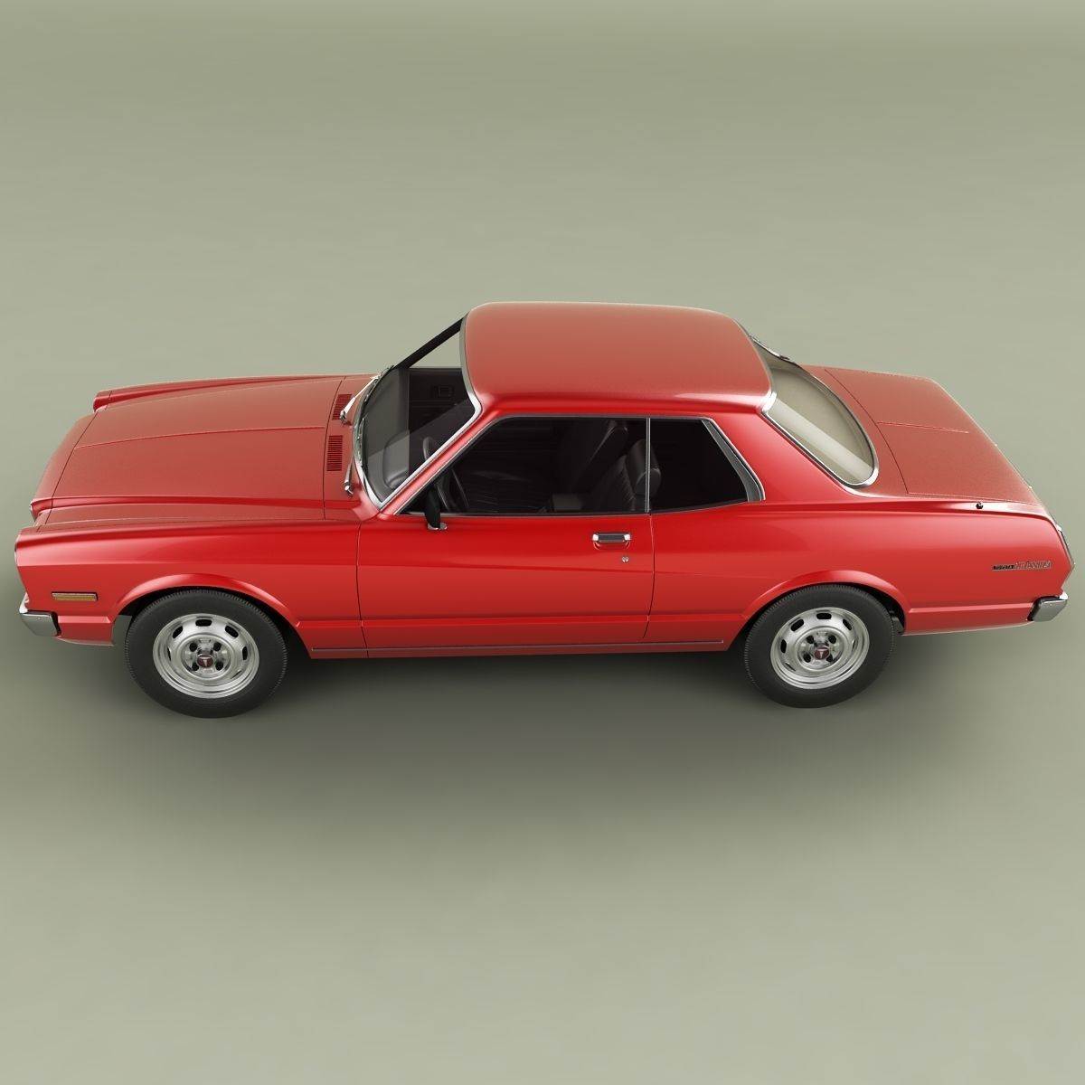 Toyota Cressida X30 3D model_6