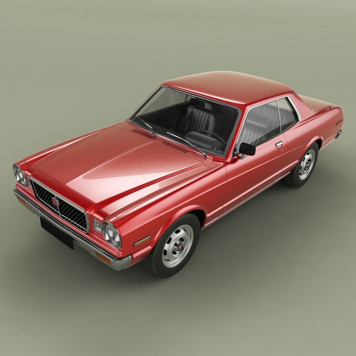 Toyota Cressida X30 3D model_5