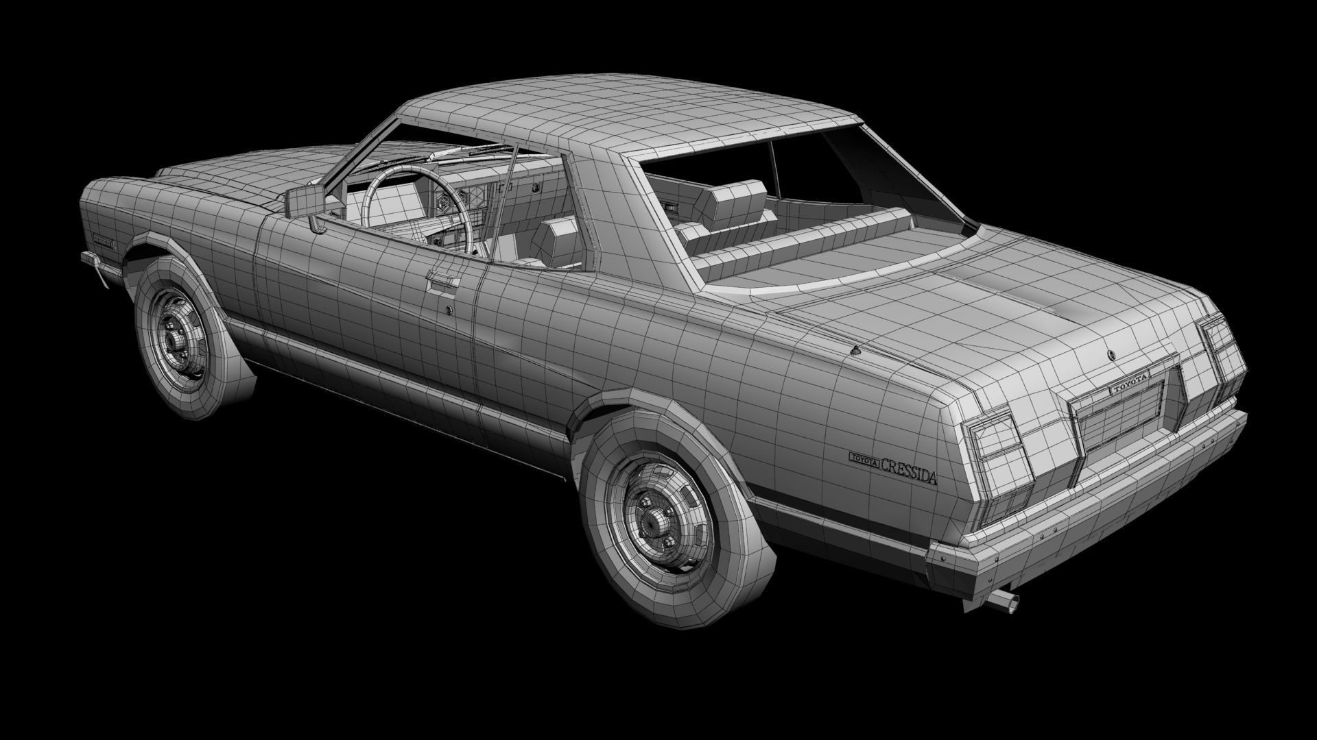 Toyota Cressida X30 3D model_15