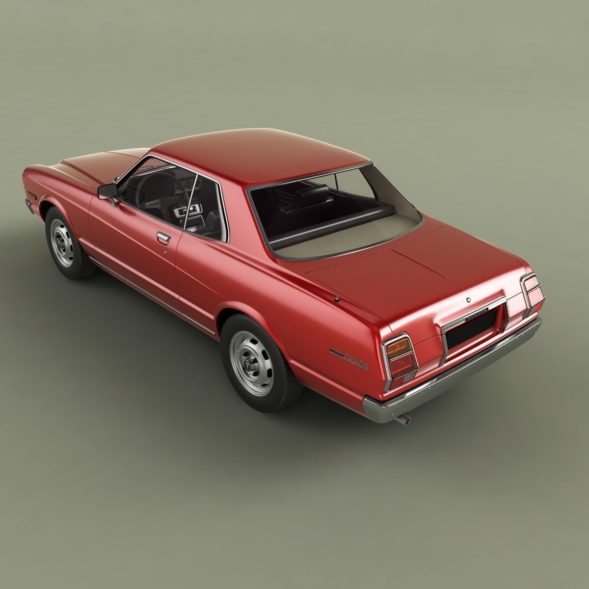 Toyota Cressida X30 3D model_7