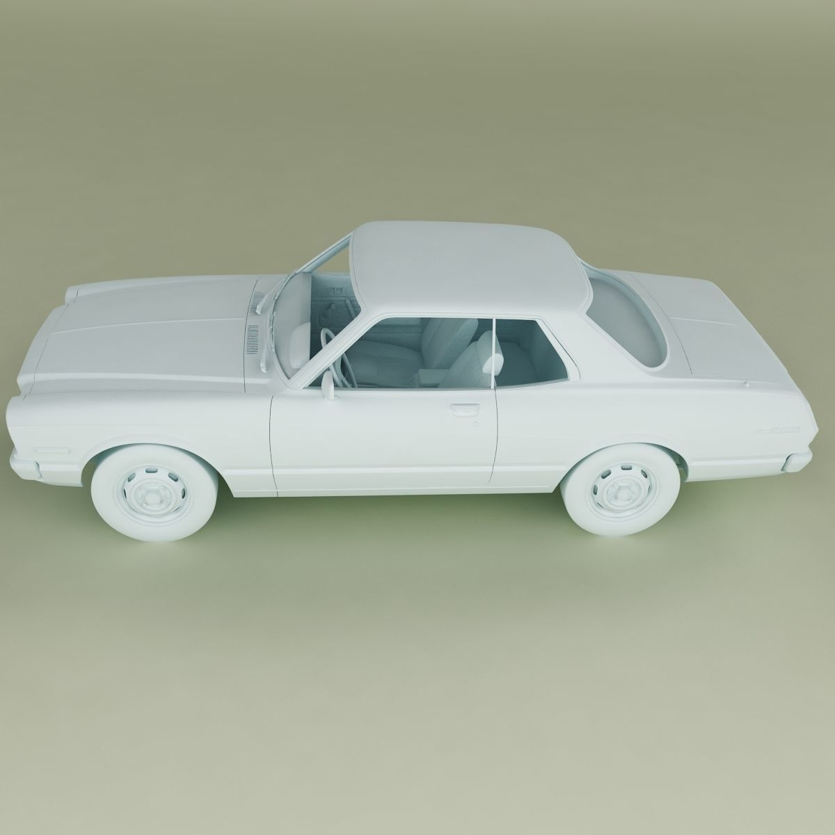 Toyota Cressida X30 3D model_11