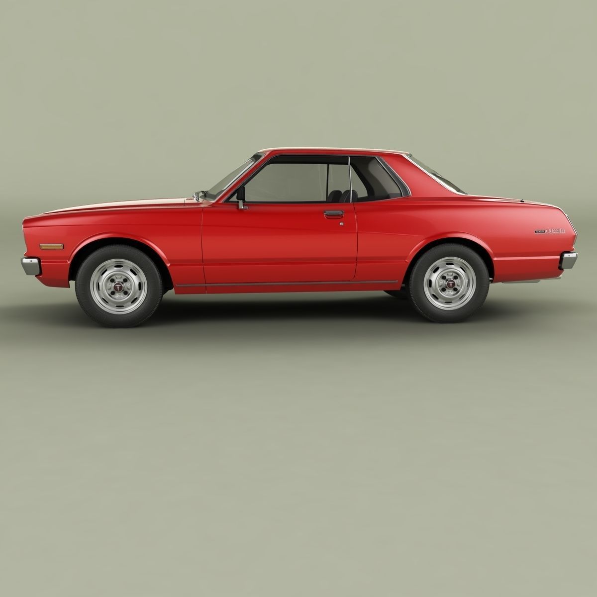 Toyota Cressida X30 3D model_1